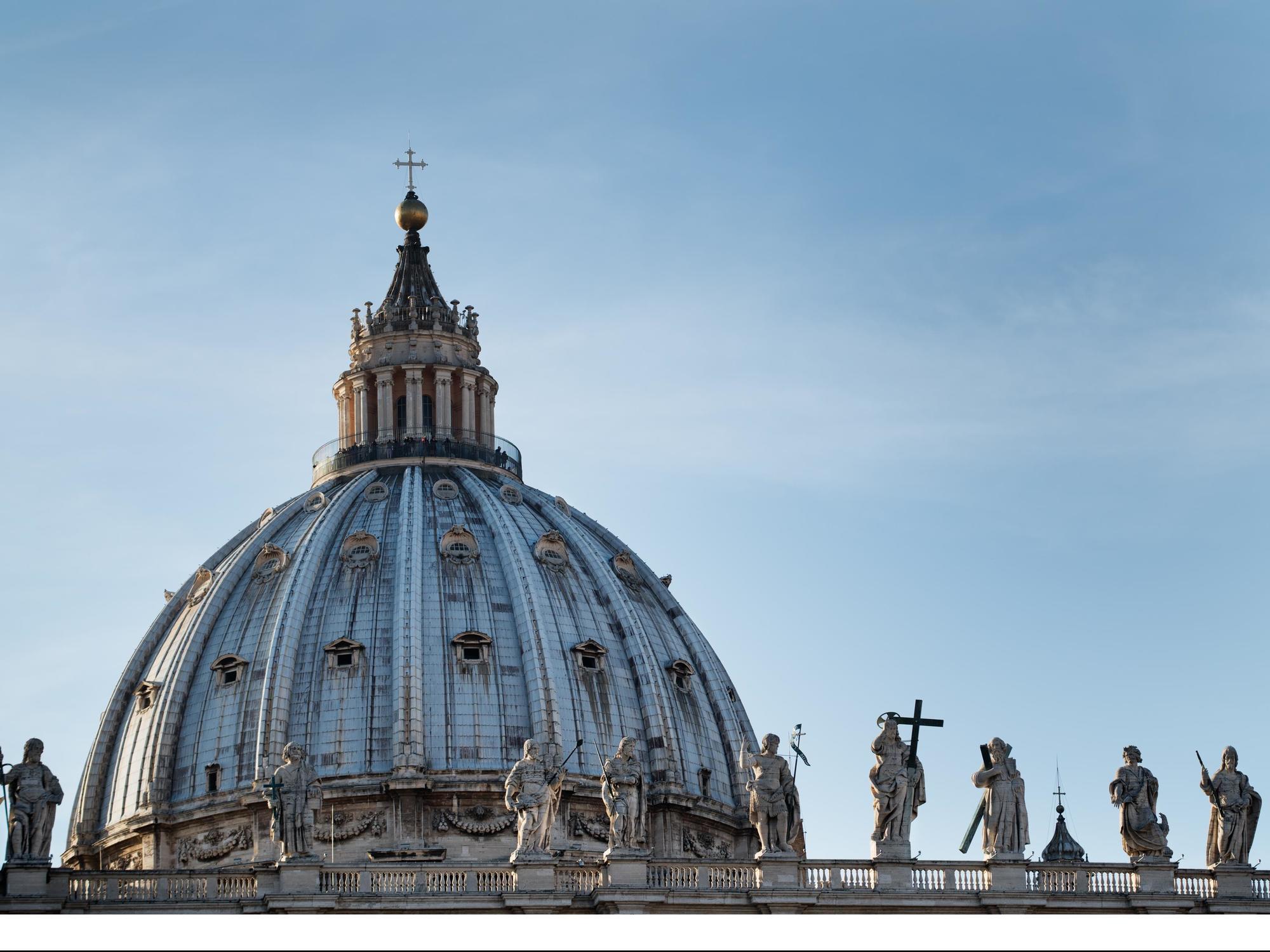 La Cupola del Vaticano Roma Exterior foto